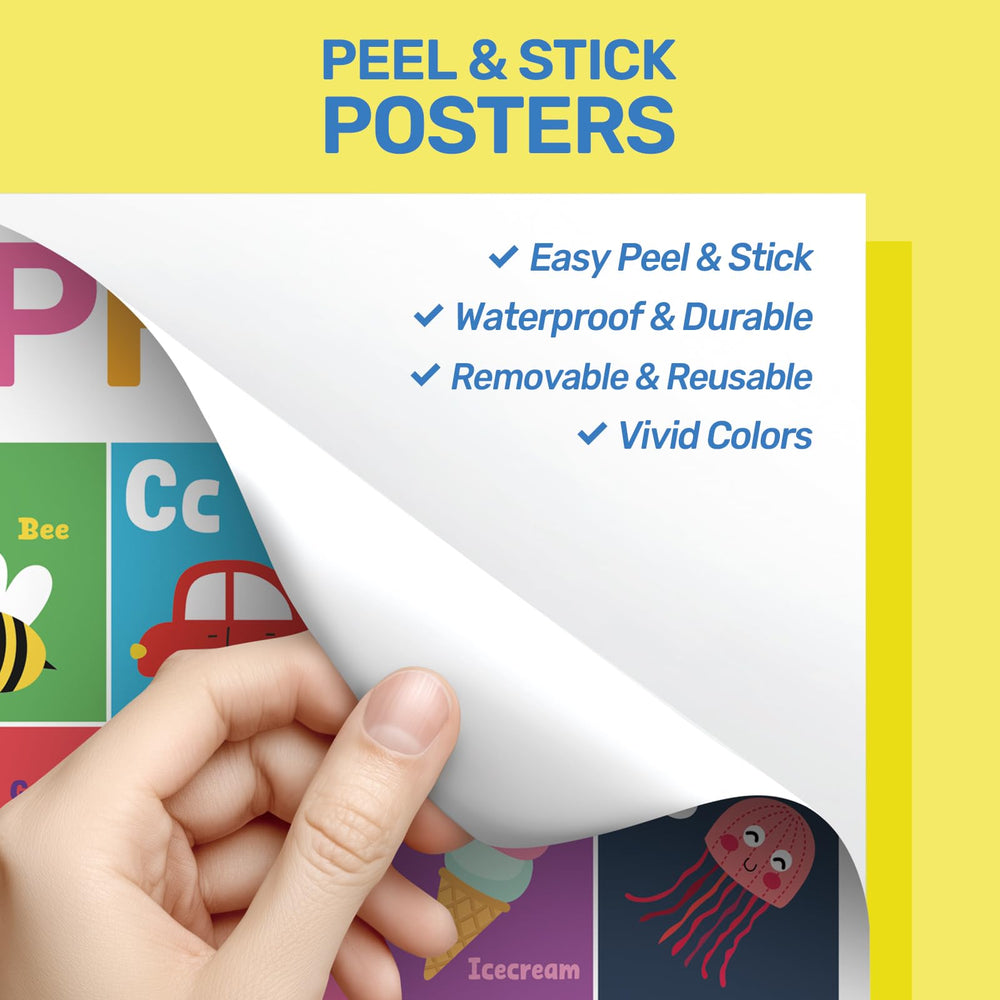 DECOWALL PS-01 months-days poster aids calendar routines and time awareness