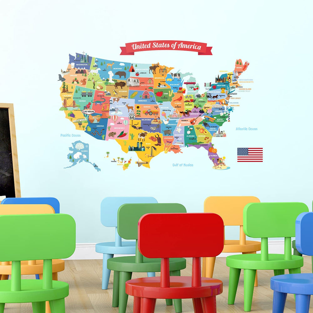 DECOWALL SG2-1906 bedroom decor animals creates cozy, engaging ambiance.