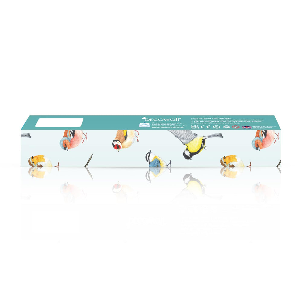 DECOWALL SG2-2319 Waterproof removable wall sticker offers flexible decorating options.