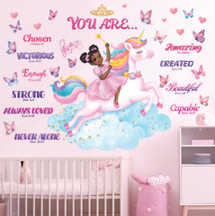 DECOWALL SG2-2503 bedroom nursery decor showcasing playful, inspirational wall art.