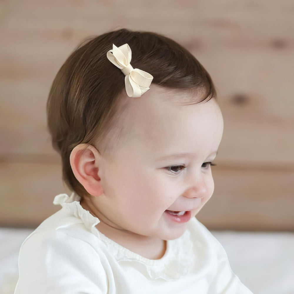 DED baby bows clip versatile colors suit daily wear and special events