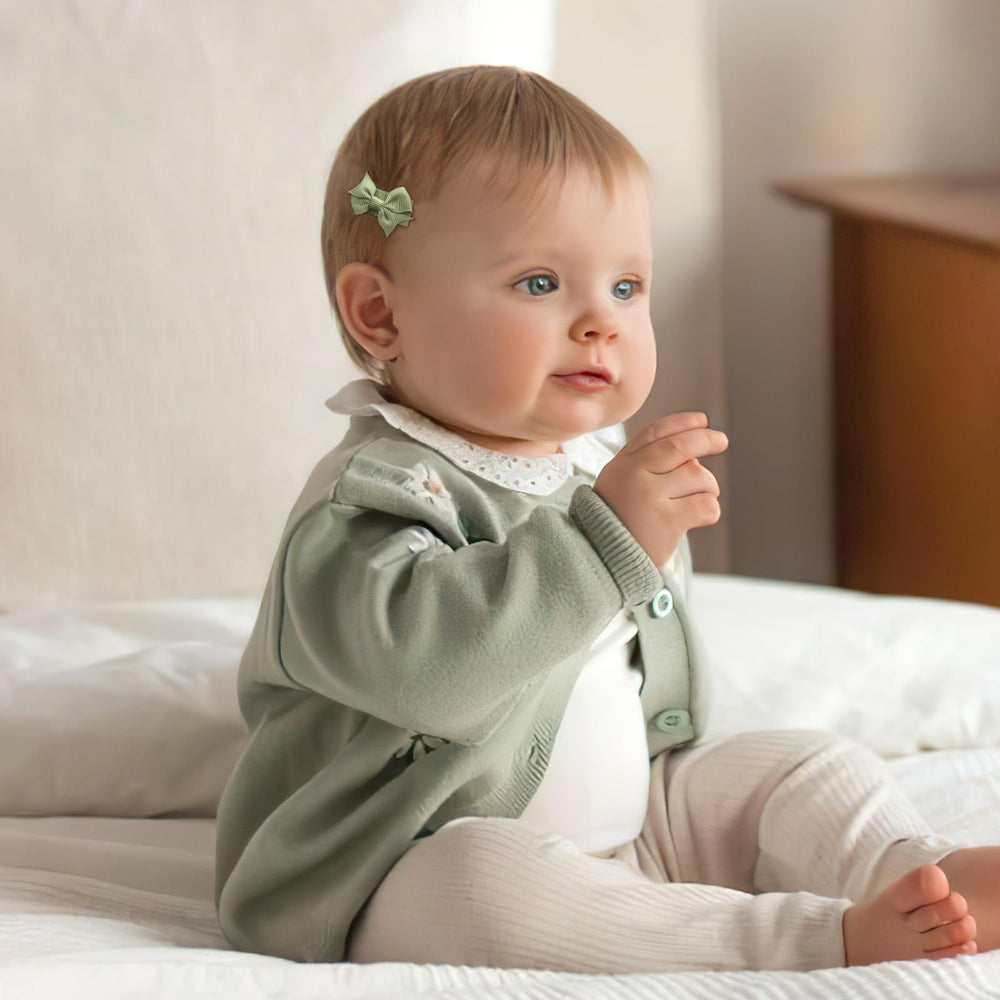 DED clip for baby's thin hair, gentle grip that won't pinch