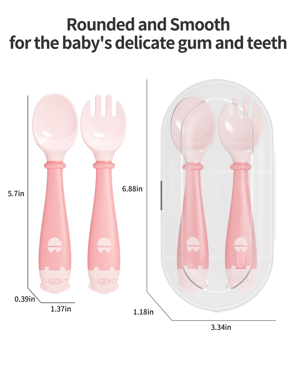 Deejoy toddler-utensils-dishwasher-safe: dishwasher-safe for quick cleanup