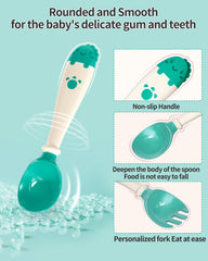 Deejoy self-feeding spoon with bendable handle supports versatile grip