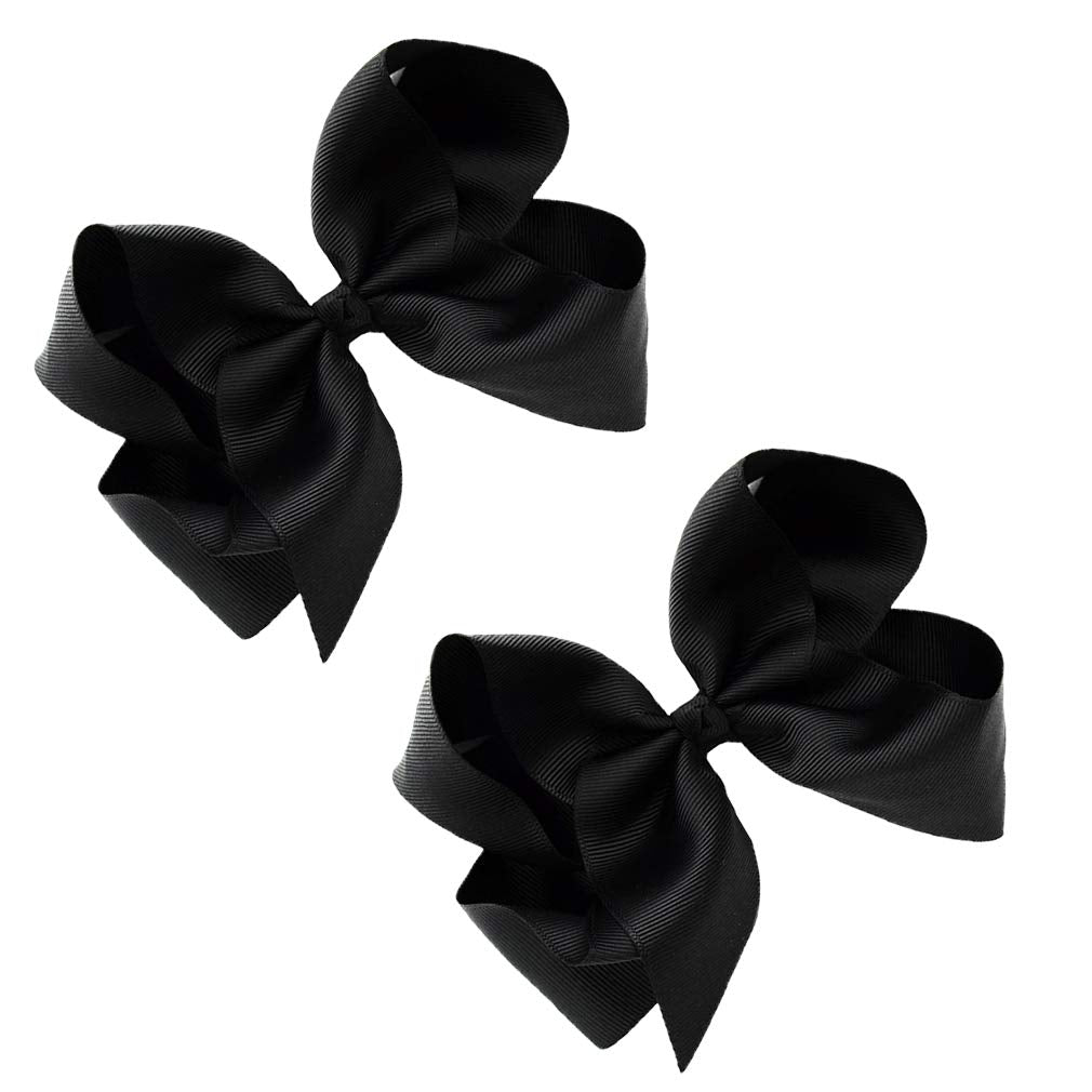 DEEKA back-to-school bow styled with ponytail for everyday charm.