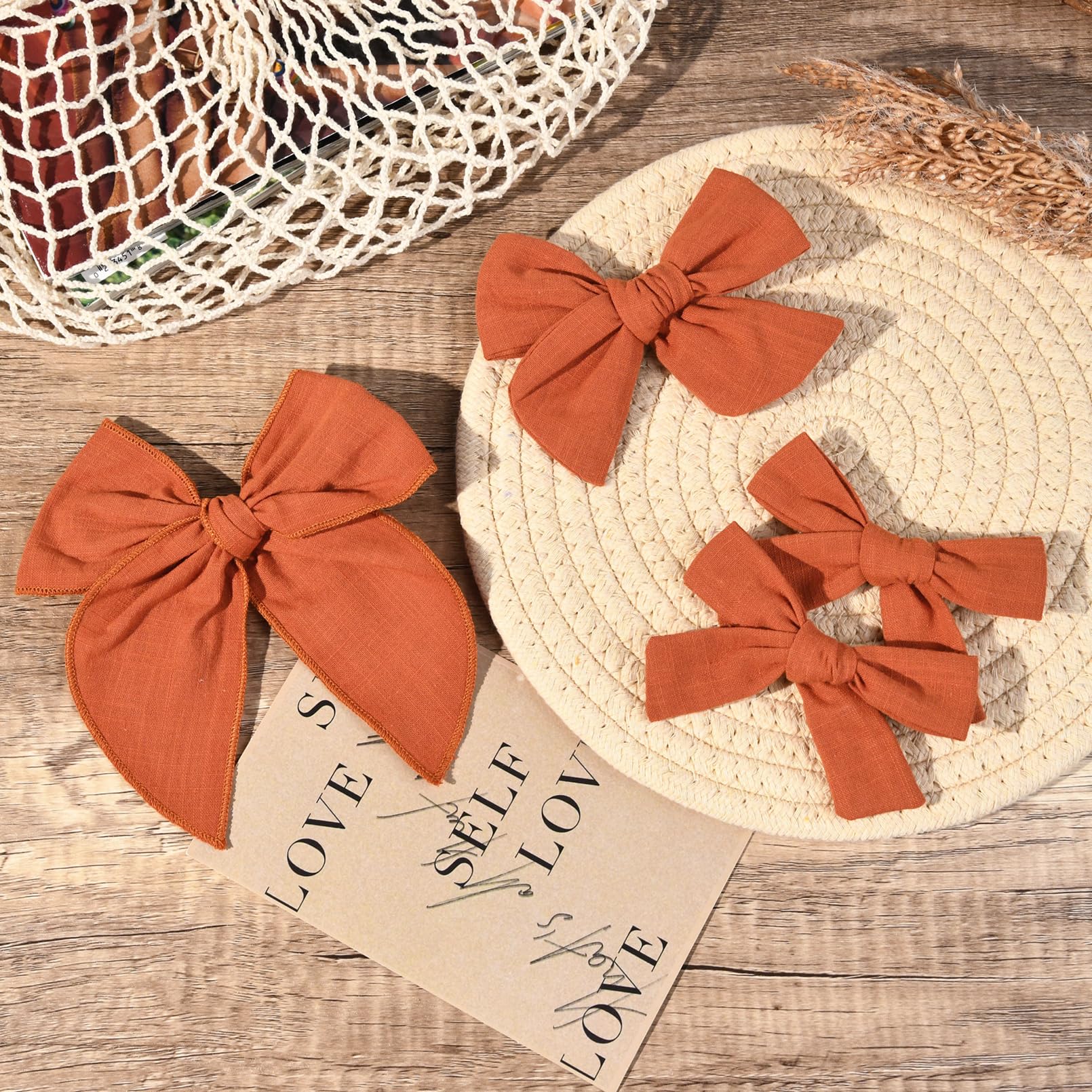 DEEKA 4-inch bow on bun demonstrates lightweight comfort all day