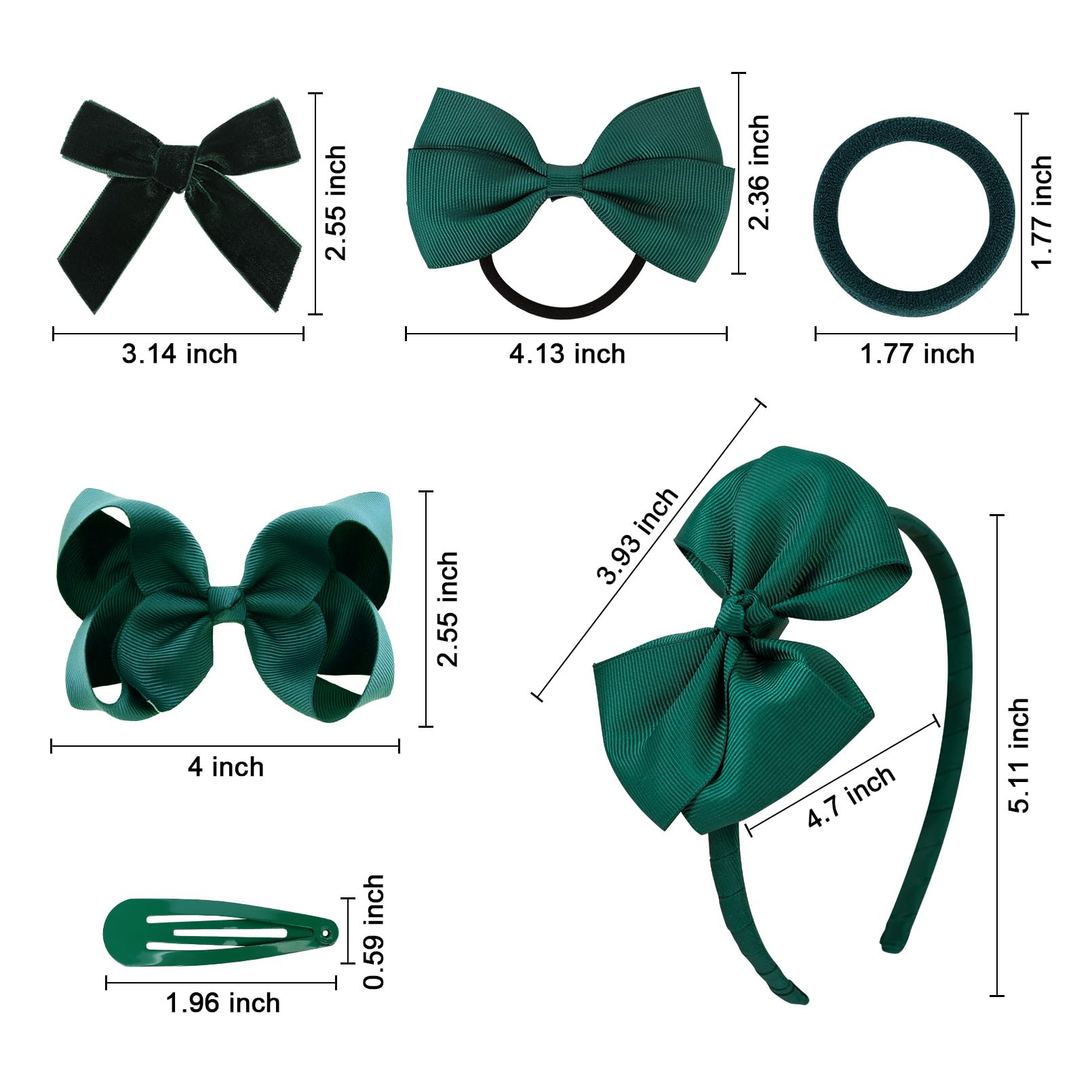 DEEKA dark green set in-hand display highlights complete 15-piece kit.