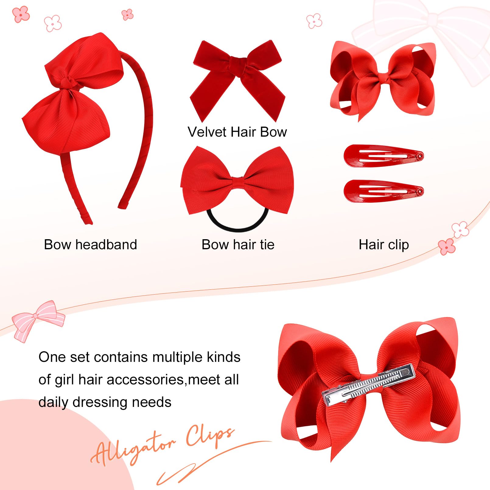 DEEKA red velvet bows add elegant touch for special occasions