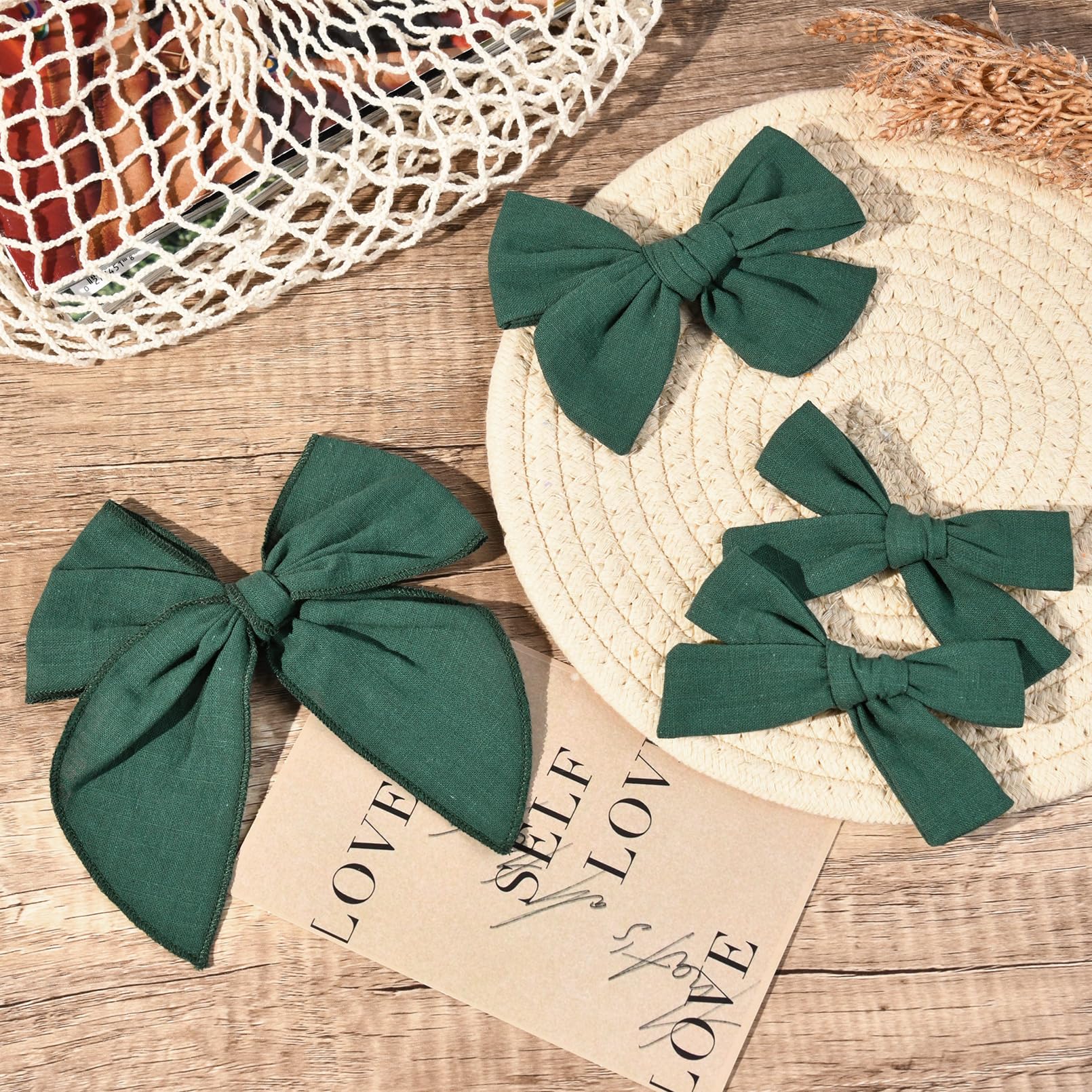 DEEKA side-ponytail with bows for everyday outfits and easy styling.