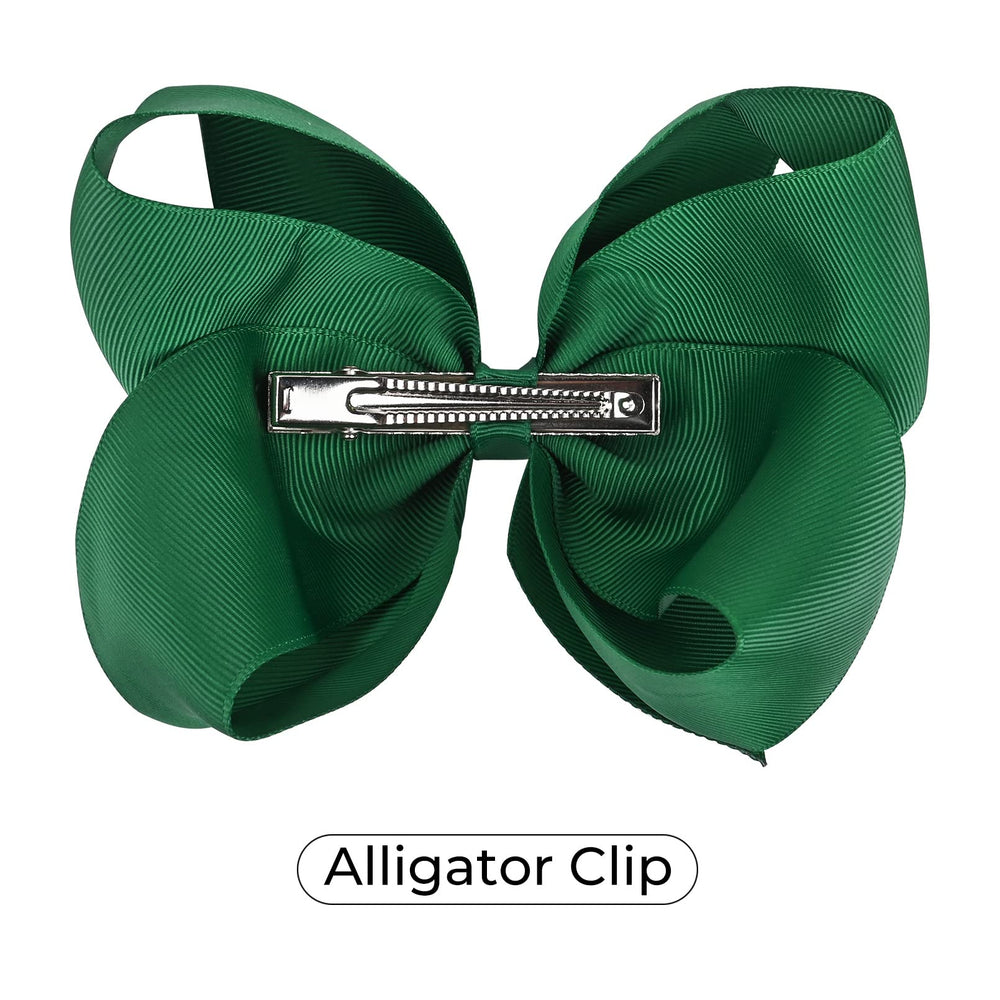 DEEKA soft grosgrain ribbon bow adds textured color to outfits