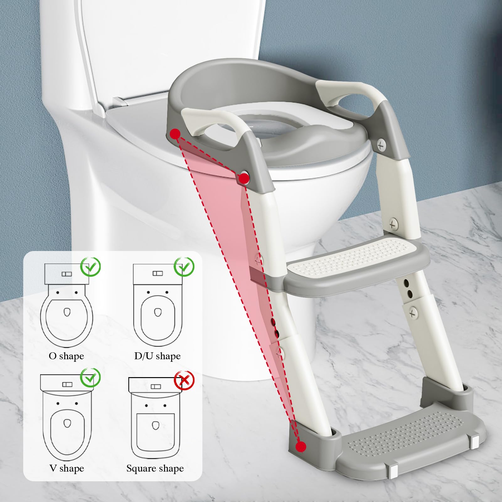 DEEKI anti-splash guard design helps keep mess contained during use.