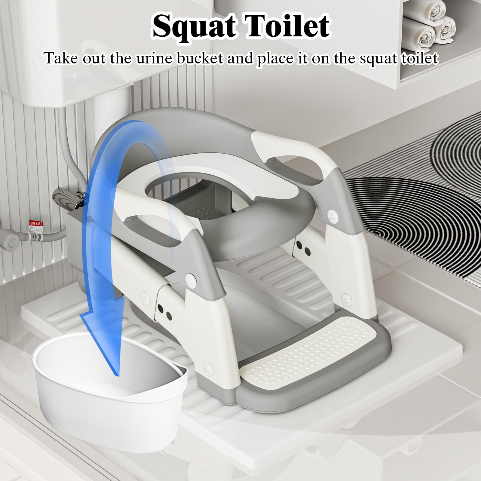DEEKI height-adjustable mechanism adapts as child grows for long-term use.