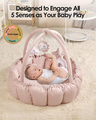 Deekuiwi hanging toys featuring rainbow star sun cloud for sensory bonding