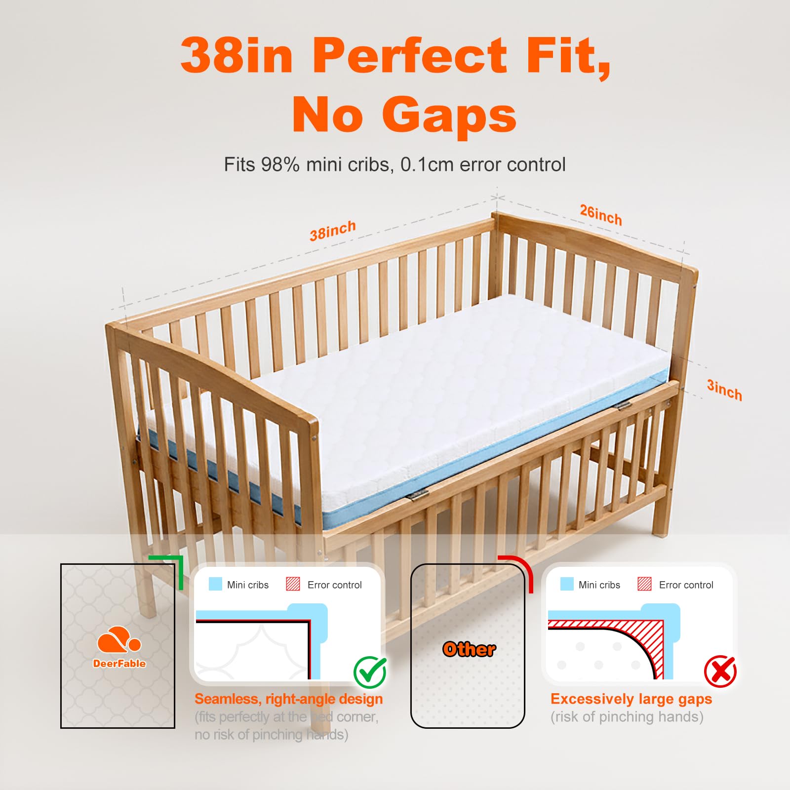 DeerFable cooling and warm fabric layers adapt to seasonal sleeping needs