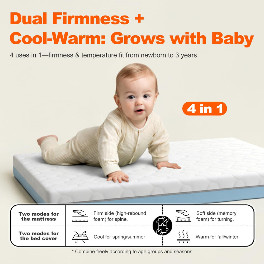 DeerFable mini crib compatibility shows secure fit with most playards