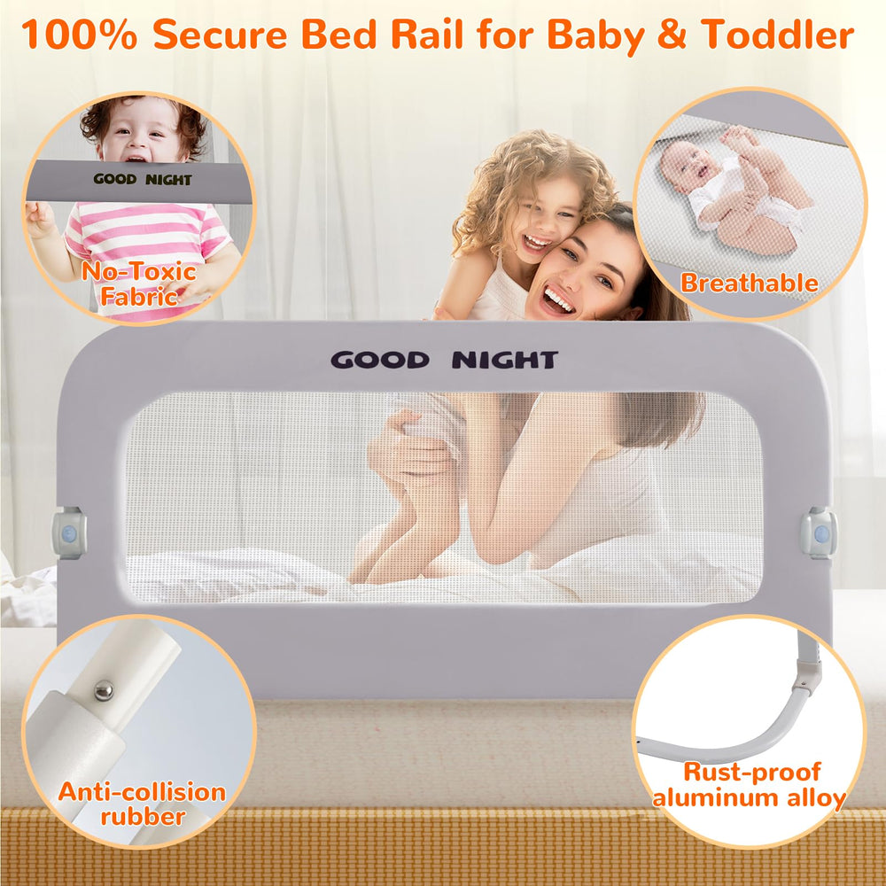 Deeteck breathable mesh fabric keeps baby cool and allows visibility during sleep.