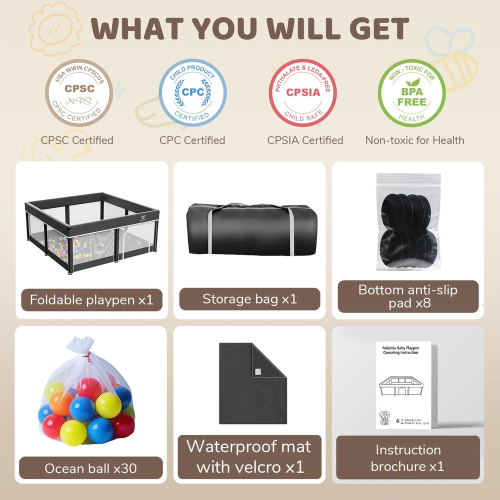 Deeteck BPA-free fabric emphasizes safe, easy cleaning after messy play.