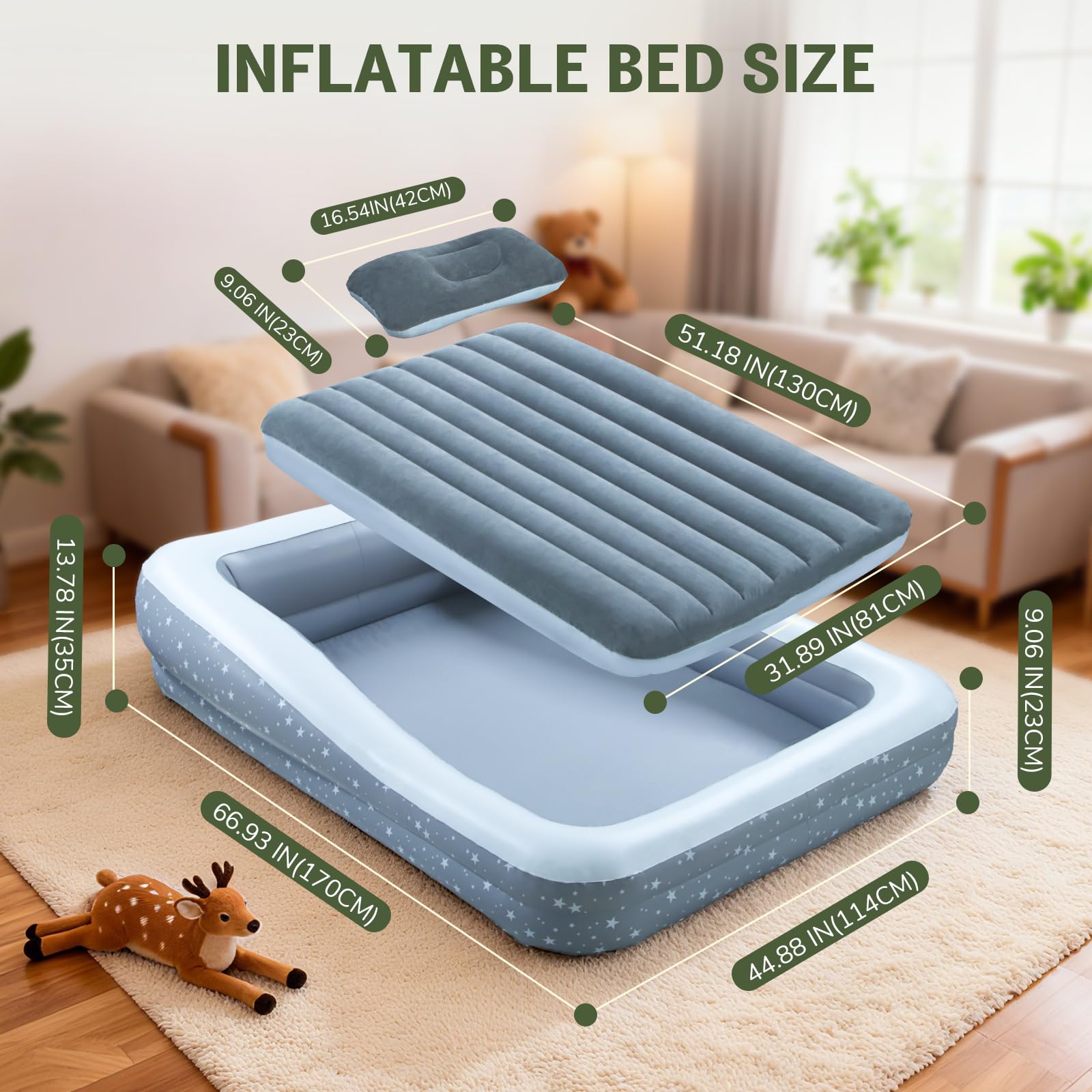Deeteck portable design fits into a compact carry bag.