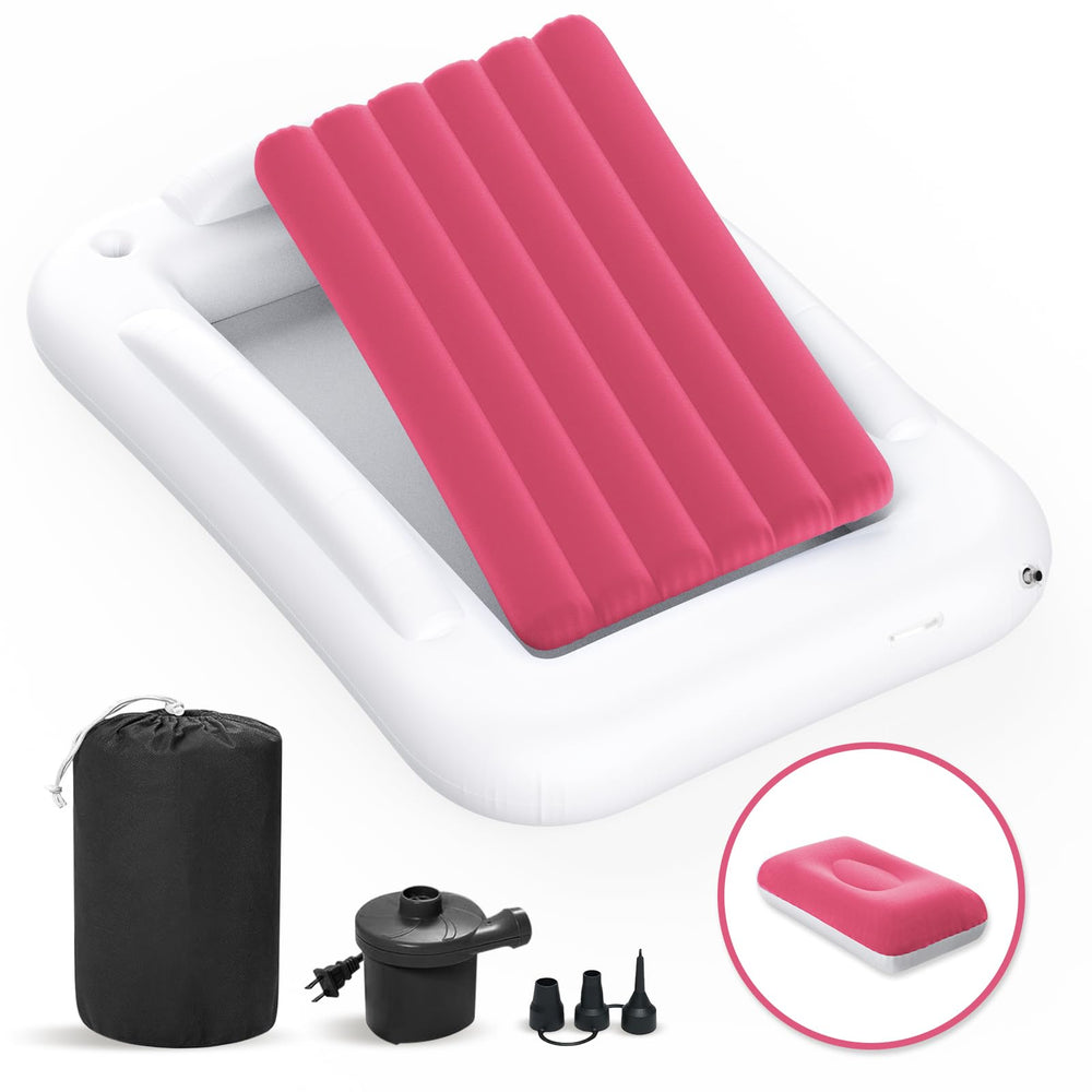 Deeteck safety sides help prevent rolling off during naps and playtime