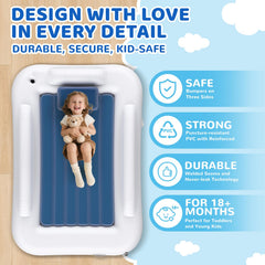 Deeteck safety-sides toddler bed providing secure edges during play and rest.