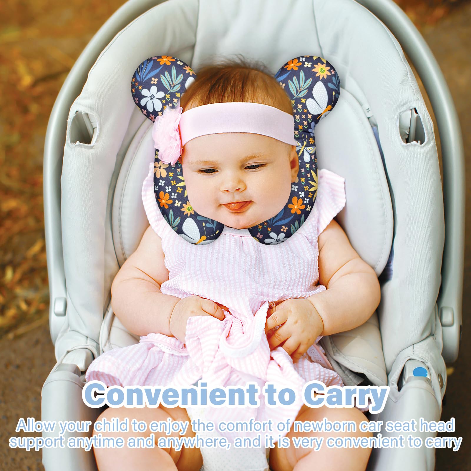 DEEZOMO hypoallergenic cotton filling provides plush, breathable neck support.