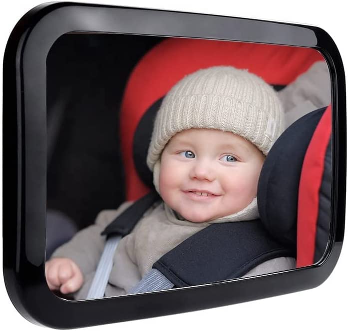 Define Essentials baby car mirror wide view for easy rear-facing monitoring