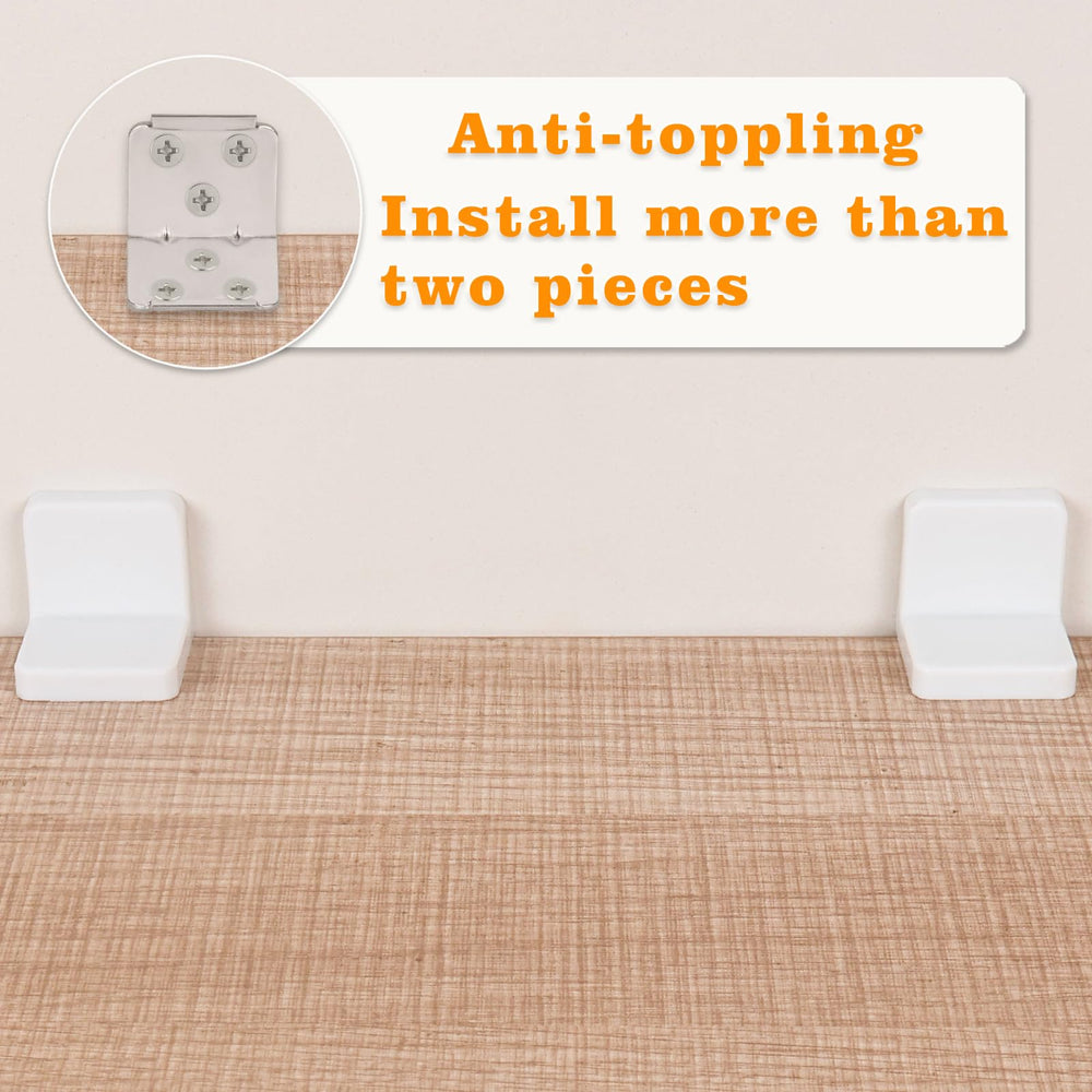 Deftomo white-shell anchors showcase minimalist design and discreet safety integration
