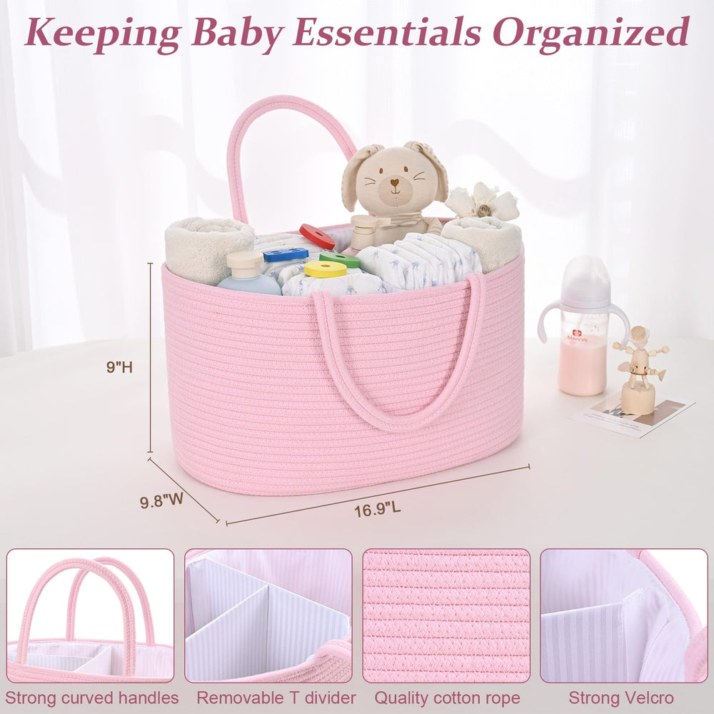 Degeyoyo baby basket size XL fits changing table needs with extra room.