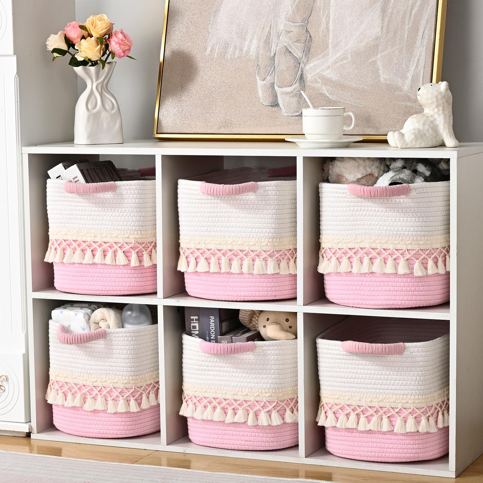Degeyoyo baby clothes basket practical laundry storage solution.