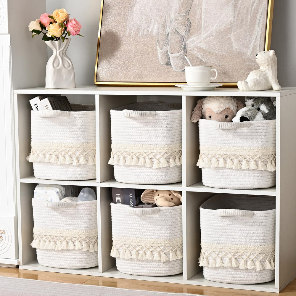 Degeyoyo bedroom, living room, bathroom baskets for versatile home organization.