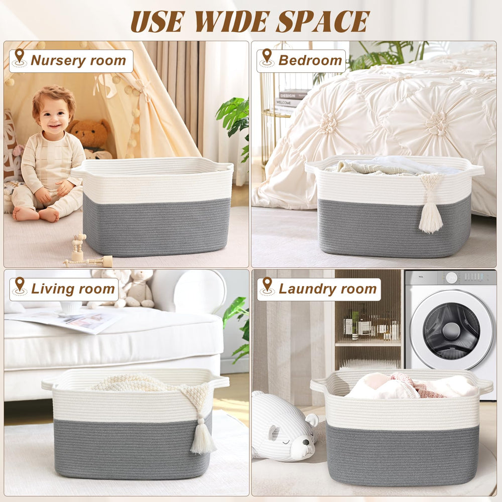 Degeyoyo nursery storage basket used for toys and essentials
