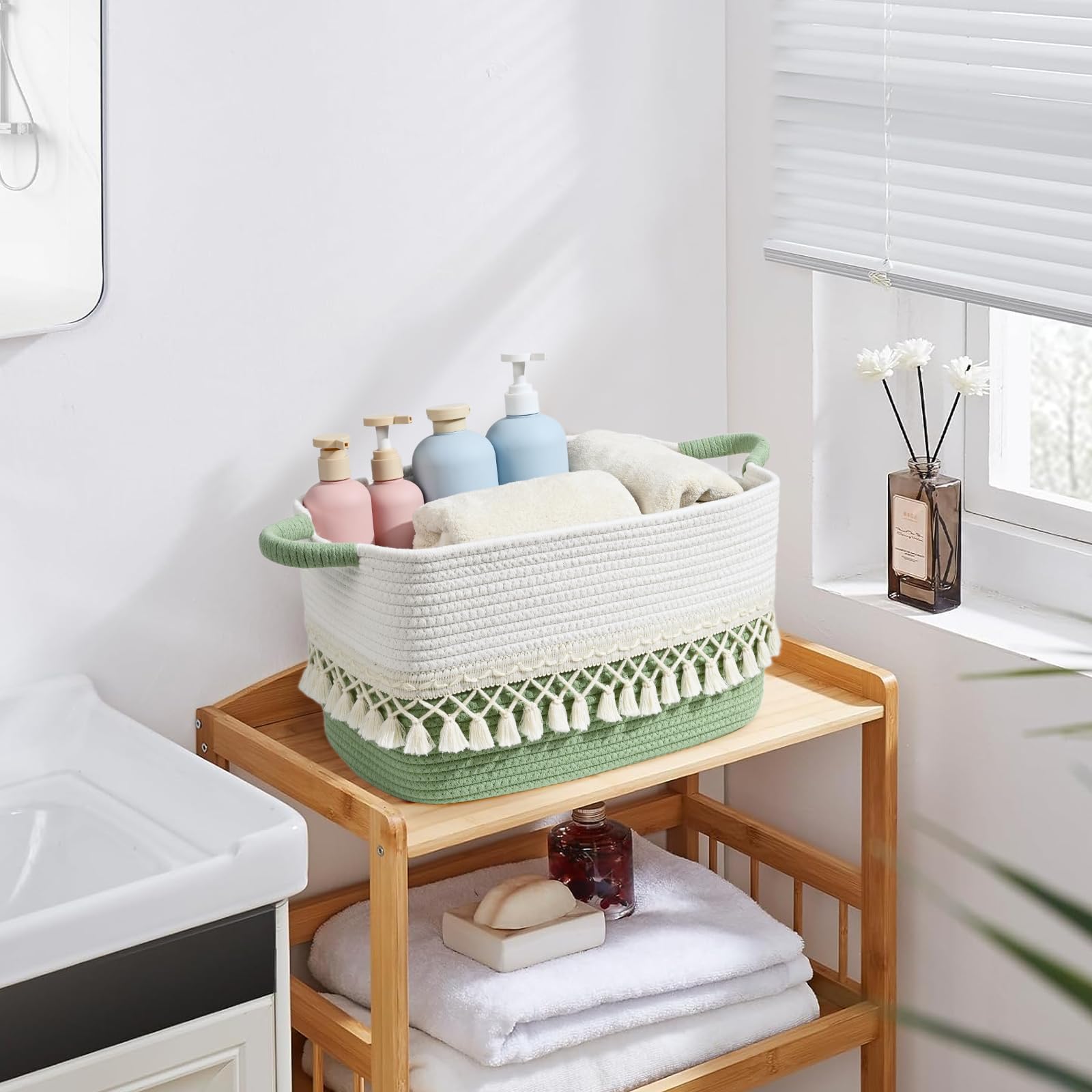 Degeyoyo clutter-free living room with versatile storage options