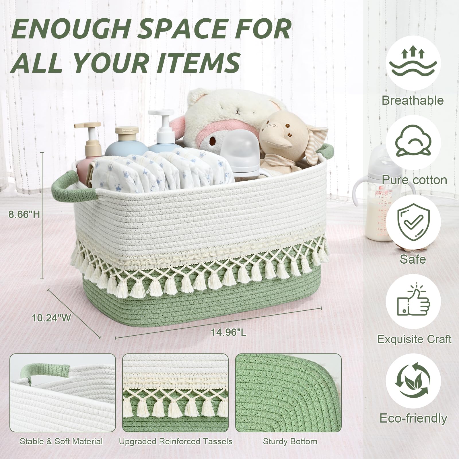 Degeyoyo easy-shaping basket demonstrates fold-and-fill for quick organization