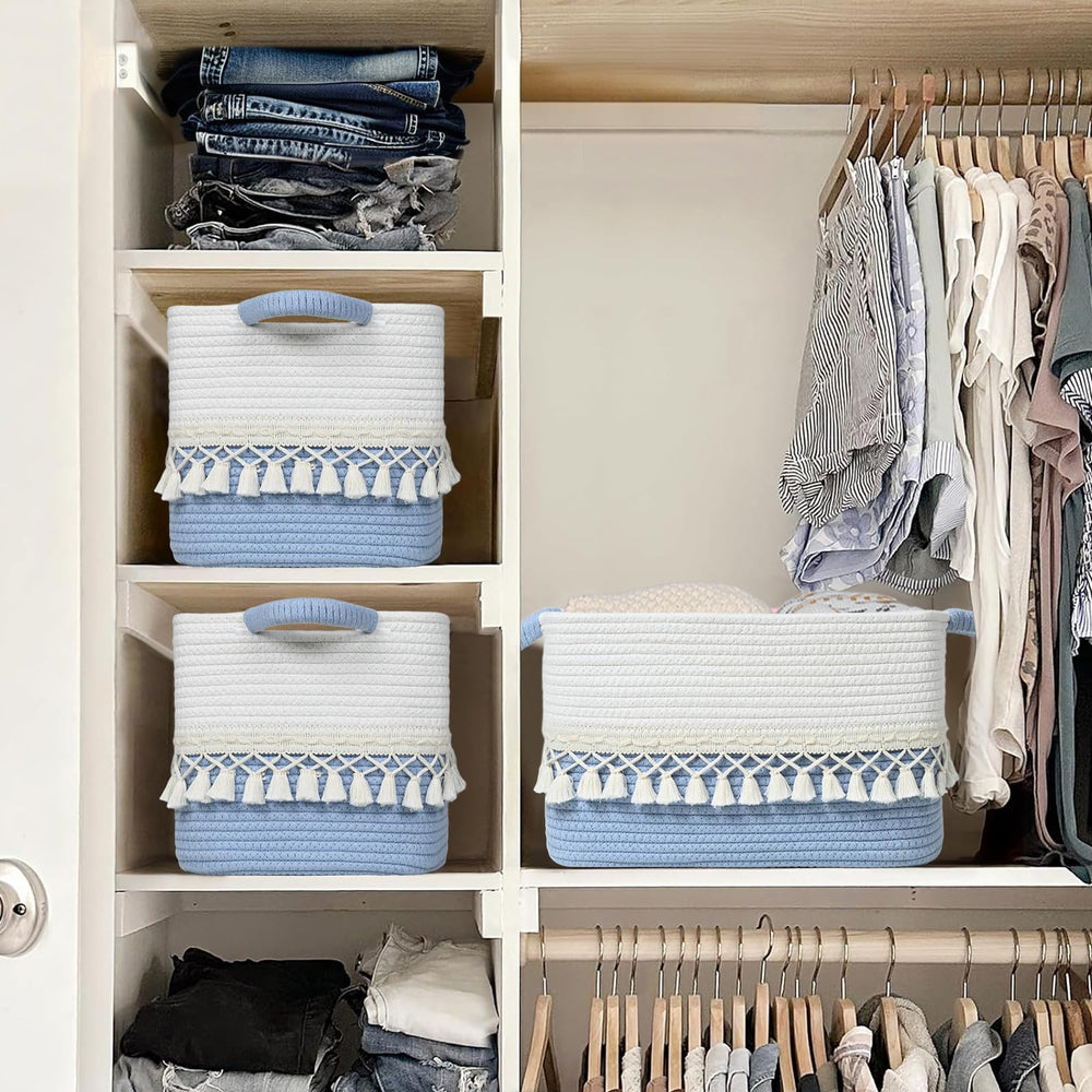 Degeyoyo gift-ready storage basket suits housewarming and baby showers.