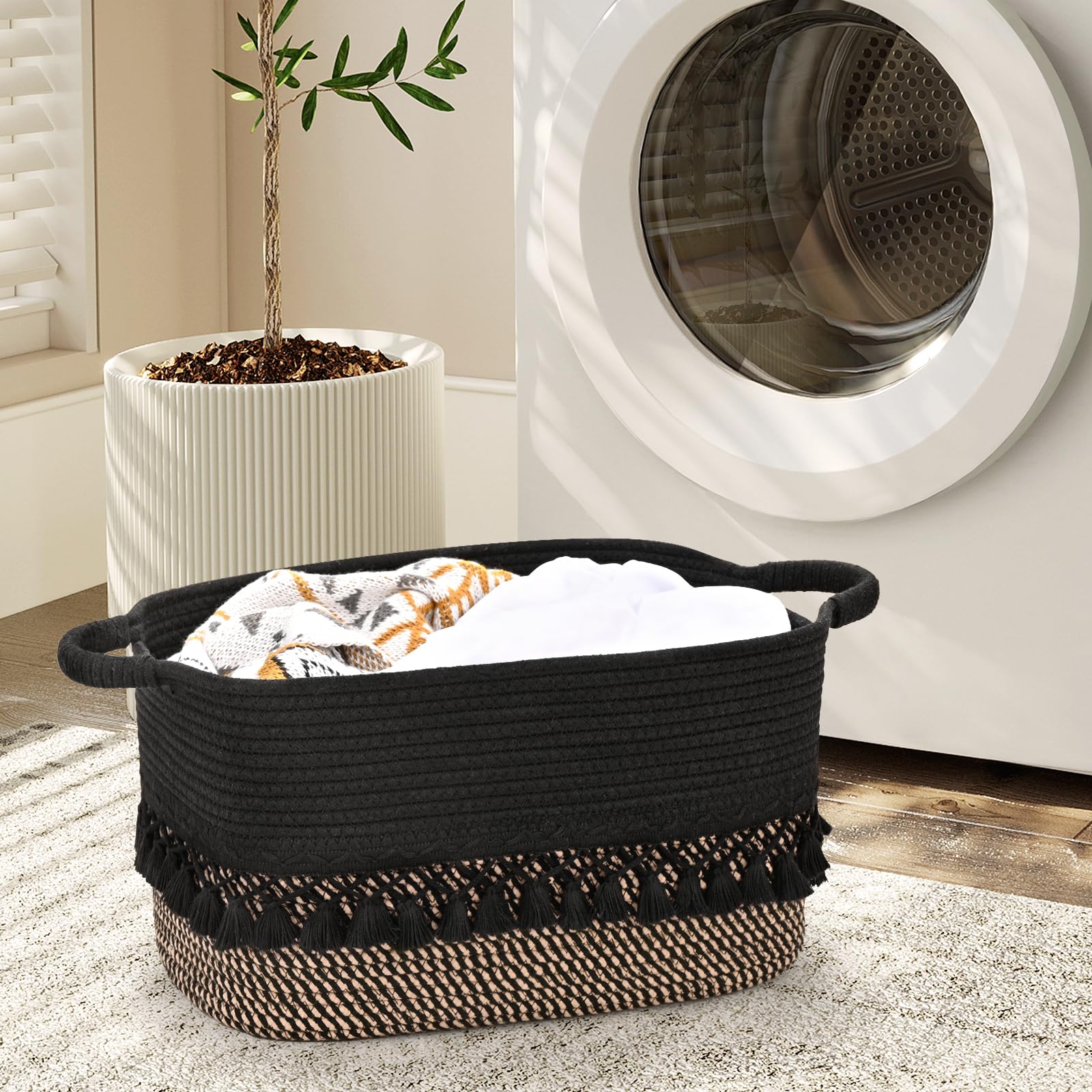 Degeyoyo boho rope baskets make a stylish housewarming gift