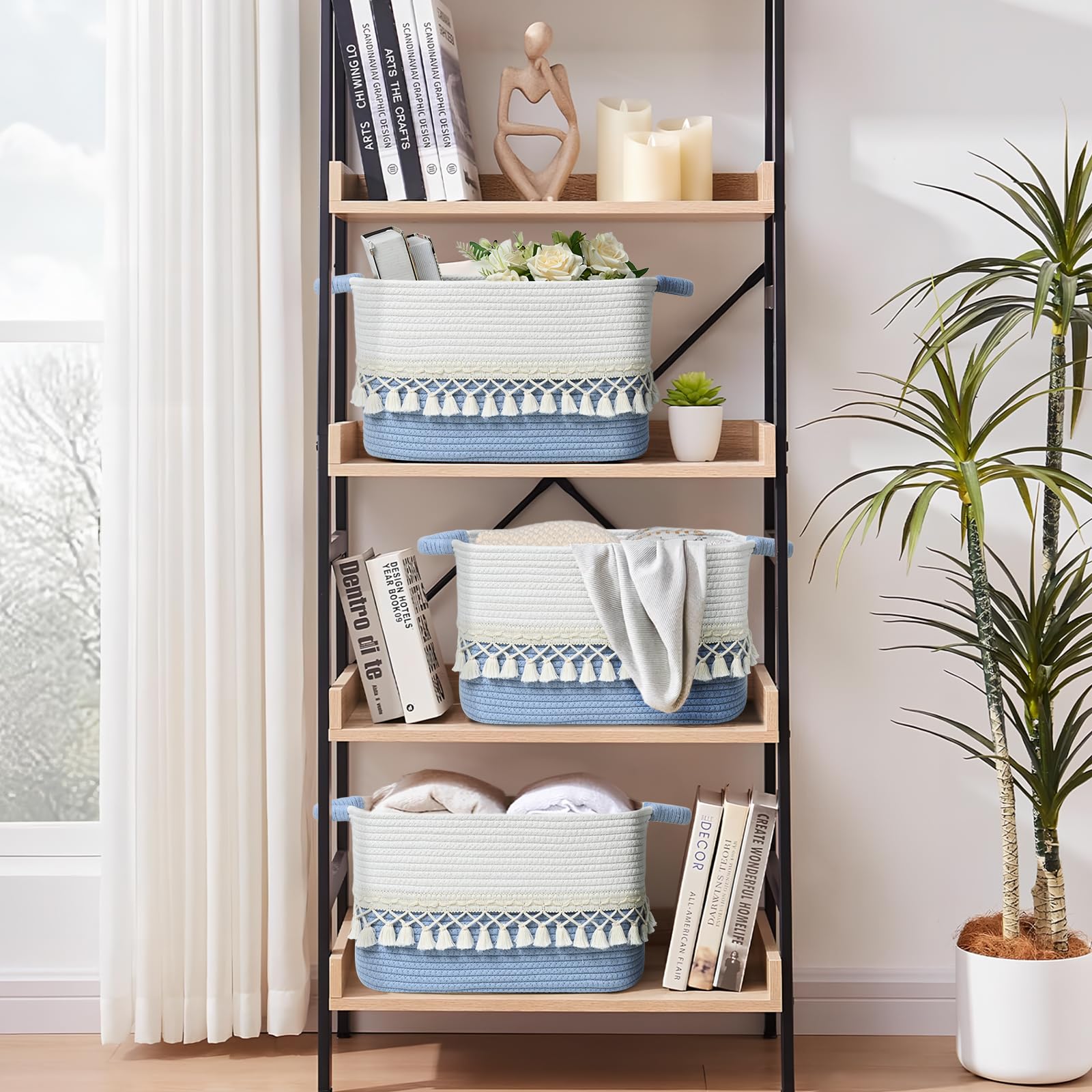 Degeyoyo laundry basket assists quick sorting during daily loads.
