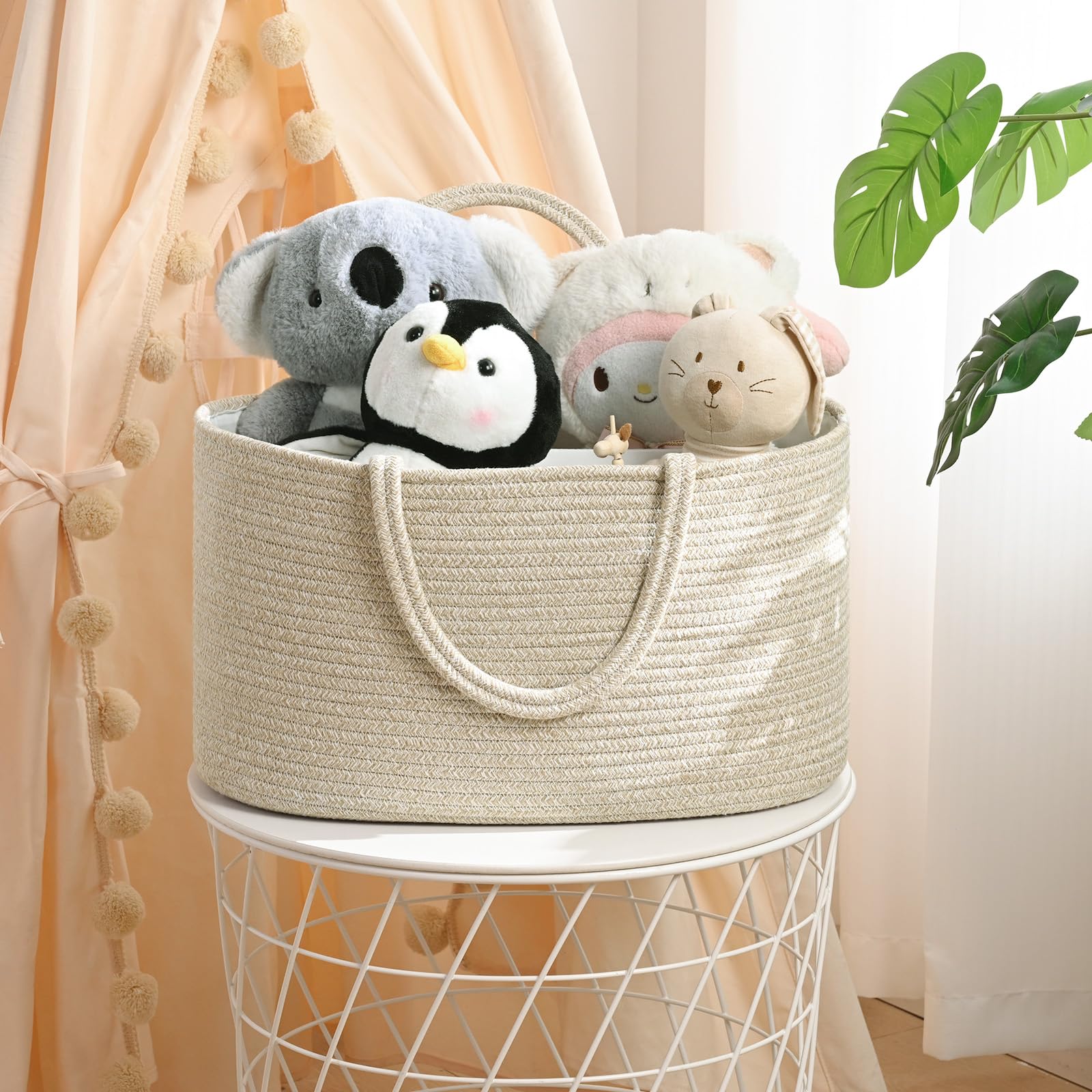 Degeyoyo newborn gift diaper caddy ready for registries and baby showers.