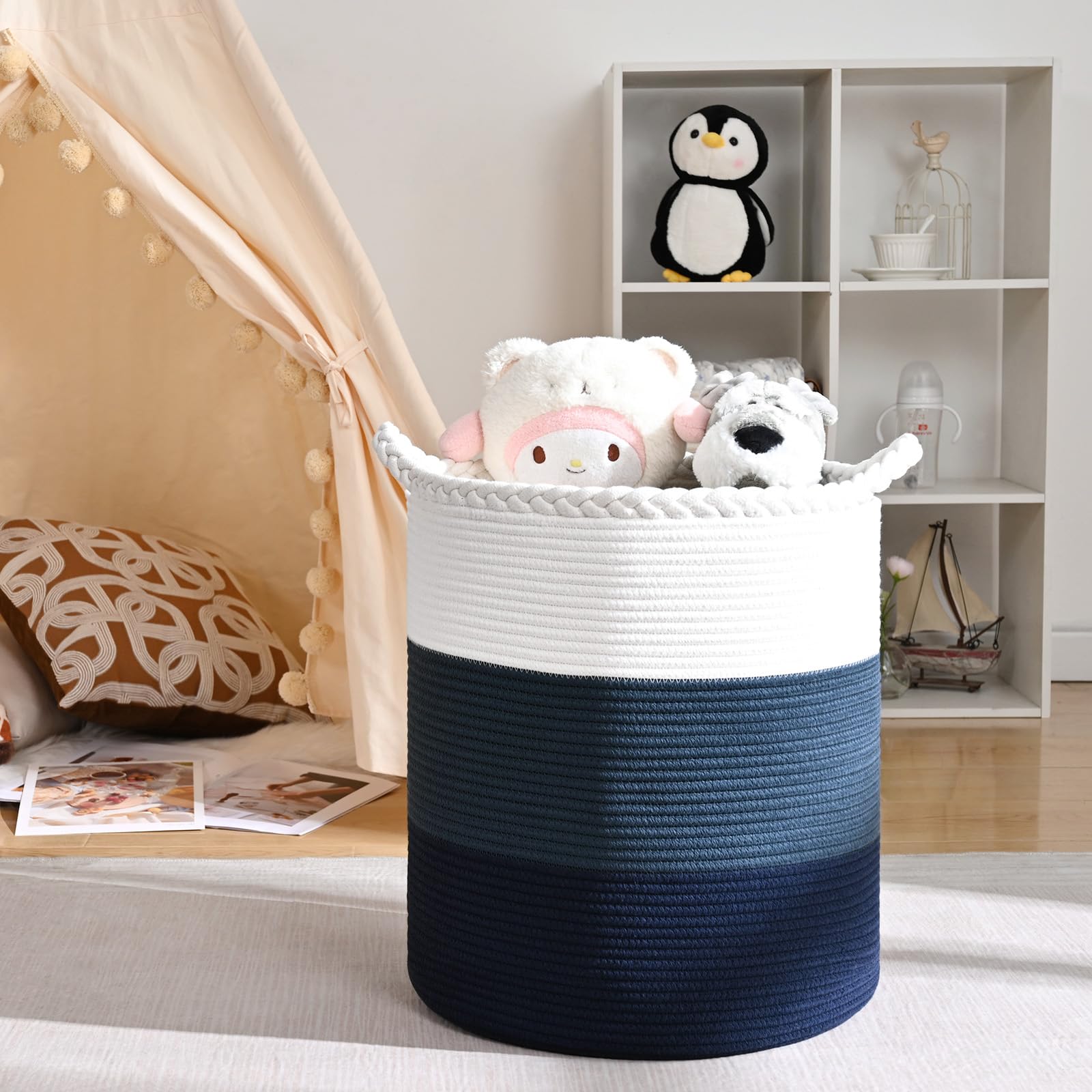 Degeyoyo nursery organizer basket baby safe materials