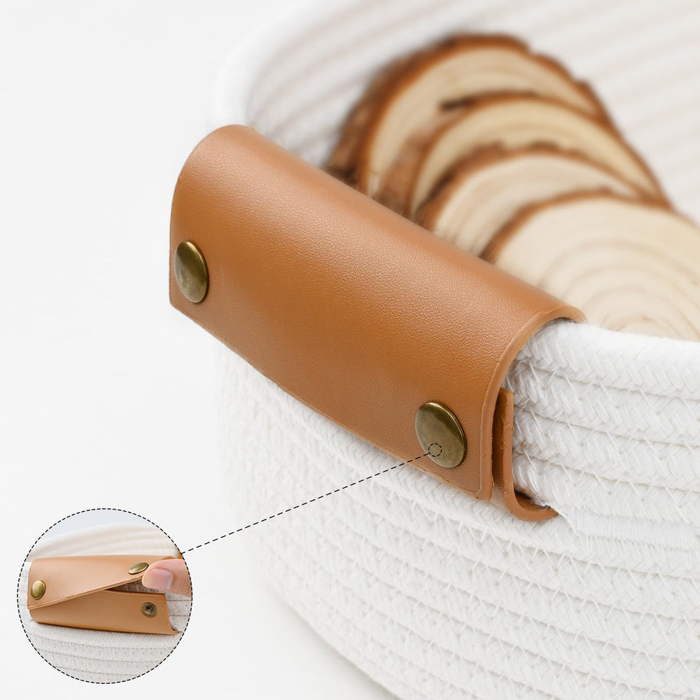 Degeyoyo storage baskets set6 nest packaging ready-to-use design stays in perfect shape.