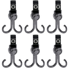 DEIHAALEN double stroller hooks packaged for quick setup and clutter-free outings.