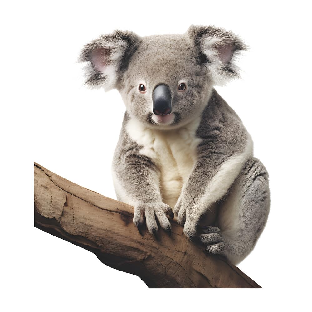 DEIKOKA koala wall decal for kids' bedroom adds charm without residue