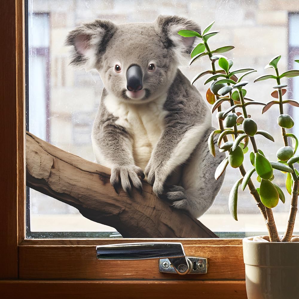 DEIKOKA koala decals kit photo-ready wall decor for classrooms