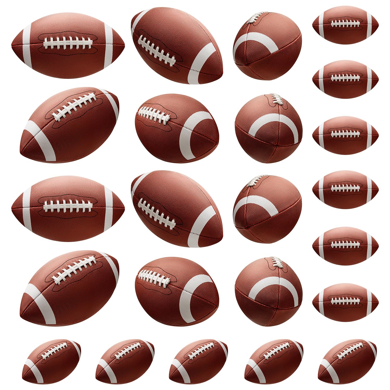 DEIKOKA rugby decals pack adds playful sports vibe to kids' rooms.