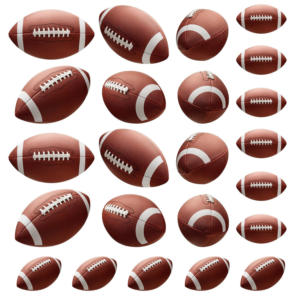 DEIKOKA rugby decals pack adds playful sports vibe to kids' rooms.