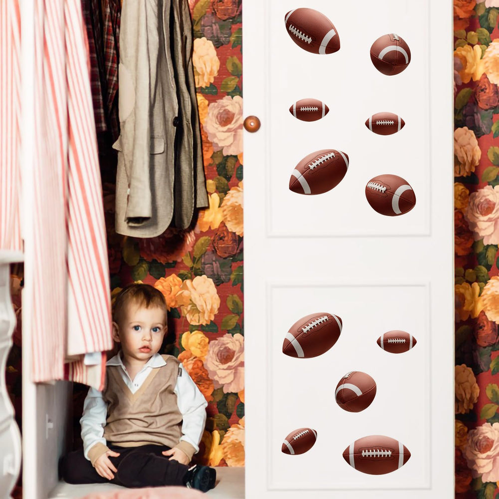 DEIKOKA rugby classroom decals brighten learning spaces and party setups.