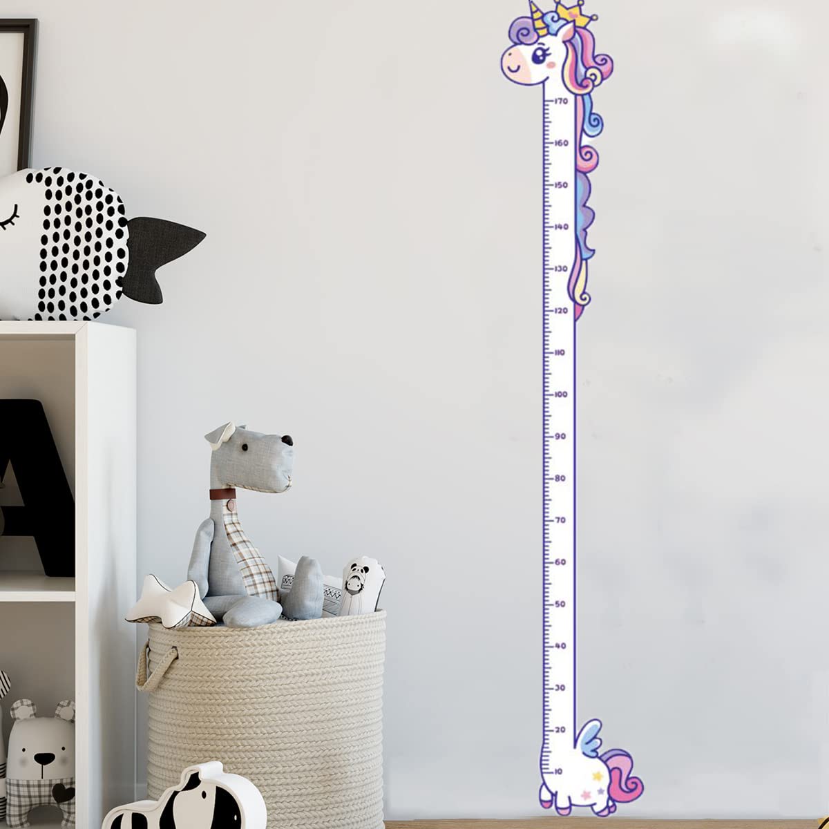 DEKMILE writable surface on the growth chart makes marking measurements quick and neat.