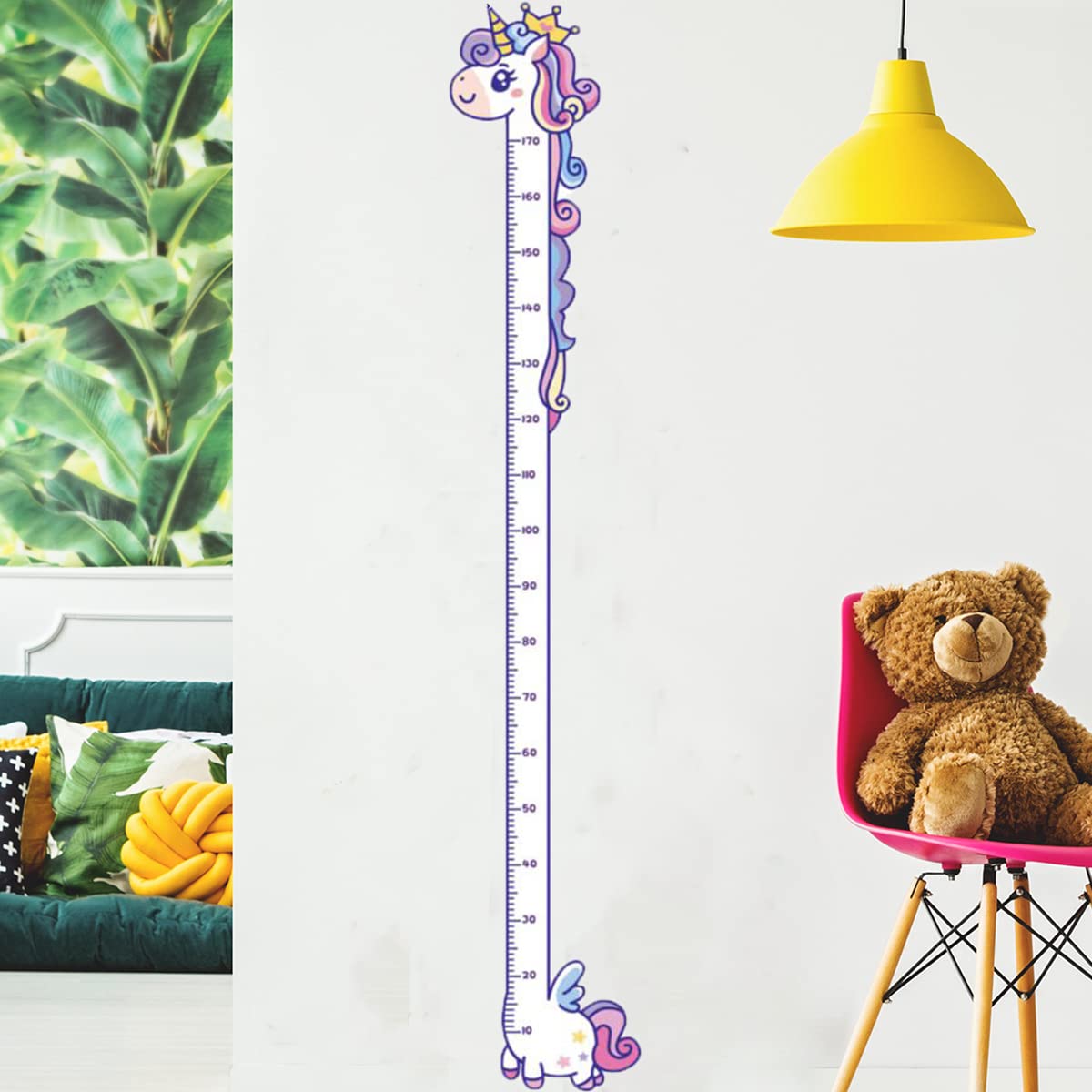 DEKMILE peel-and-stick installation demonstrates simple, mess-free setup for nursery walls.