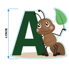 DEKOSH Animal Alphabet Wall Decals are removable without residue on walls.