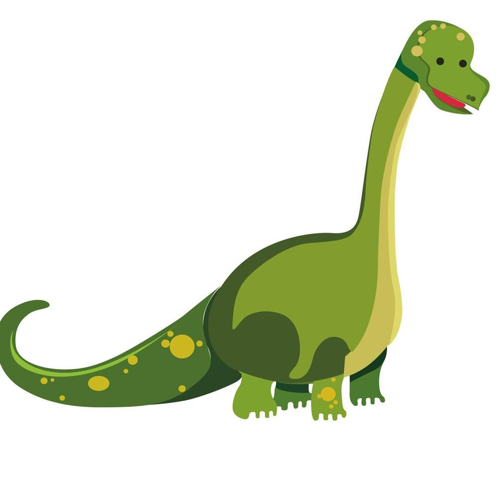 DEKOSH Triceratops wall sticker adds bright nursery art for curiosity
