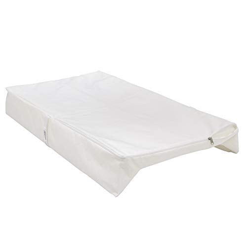 Delta Children Beautyrest pad features non-slip bottom for secure changing surfaces